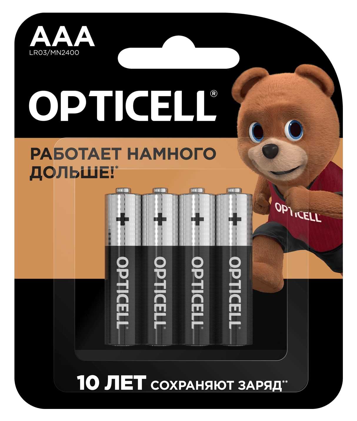 Элемент питания Opticell LR03 ААА мизинчиковые