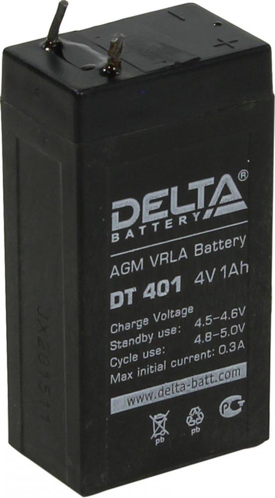 Аккумулятор для фонарей Delta DT 401 Трофи 4В 1,0Ач