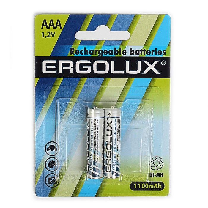 Аккумулятор Ergolux AAA-1100mAh Ni-Mh BL2