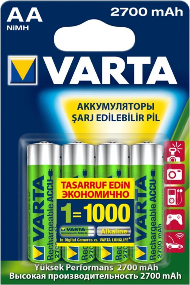 Аккумулятор Varta Professional 2700mAh Ni-MH BL4