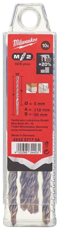 Бур 6х110мм SDS Plus Milwaukee 4932371704