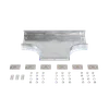 Ответвитель DPT Т-образный горизонтальный 150х50 в комплекте с крепежными элементами и соединительными пластинами, необходимыми длямонтажа DKC