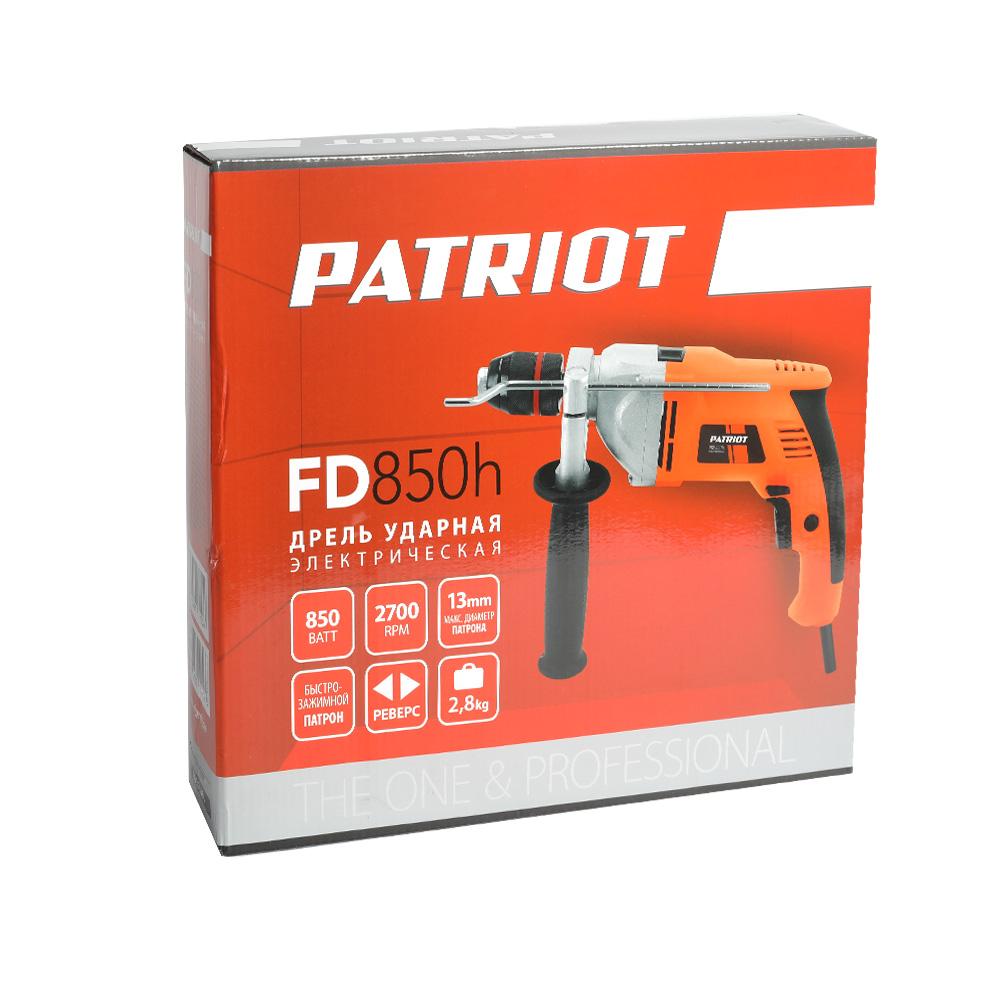 Дрель электрическая ударная FD 850h 850Вт PATRIOT 120301464