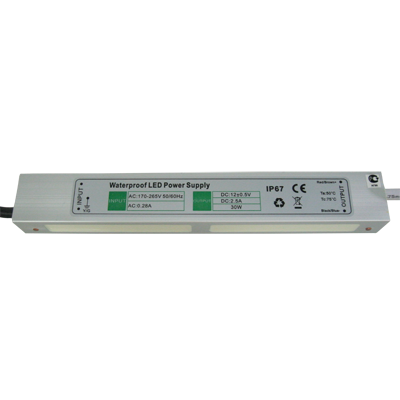 Блок питания Ecola LED strip Power Supply 30Вт 12В IP67