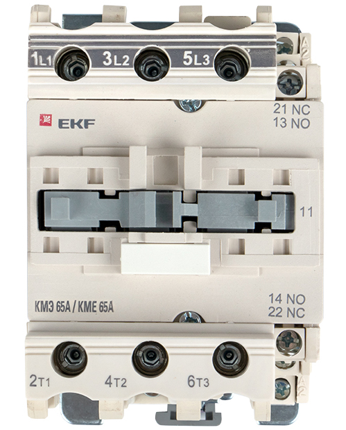 Контактор EKF PROxima КМЭ малогабаритный 65А 380В 1НО+1НЗ