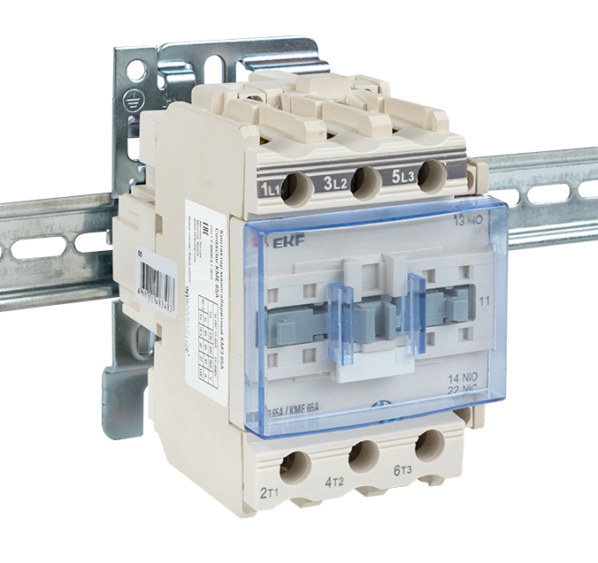 Контактор EKF PROxima КМЭ малогабаритный 65А 380В 1НО+1НЗ