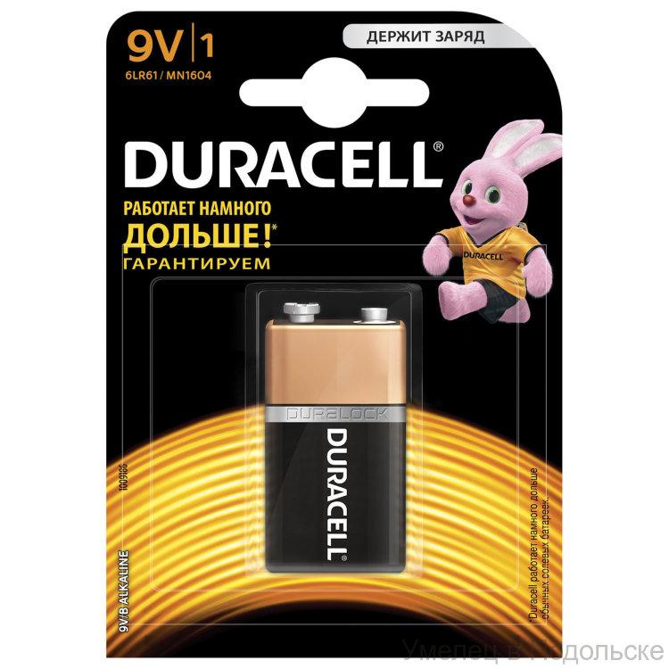 Элемент питания Duracell BP-1 1604/6LR61 крона