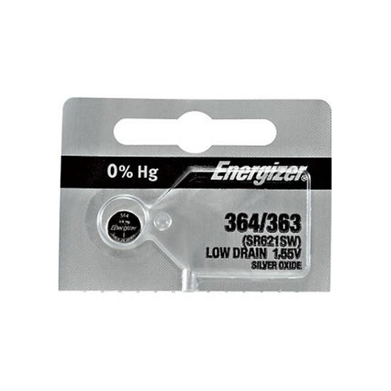 Элемент питания Energizer Silver Oxide 364/363/G1 BL1