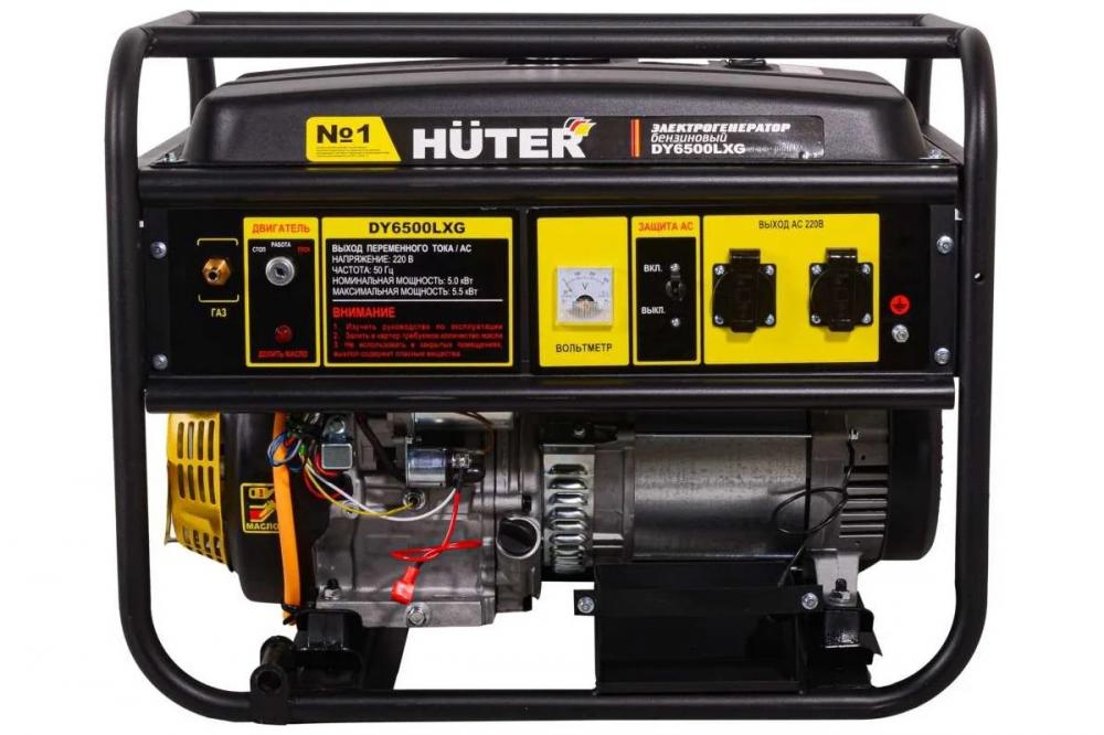 Газовый генератор HUTER DY6500LXG 5кВт