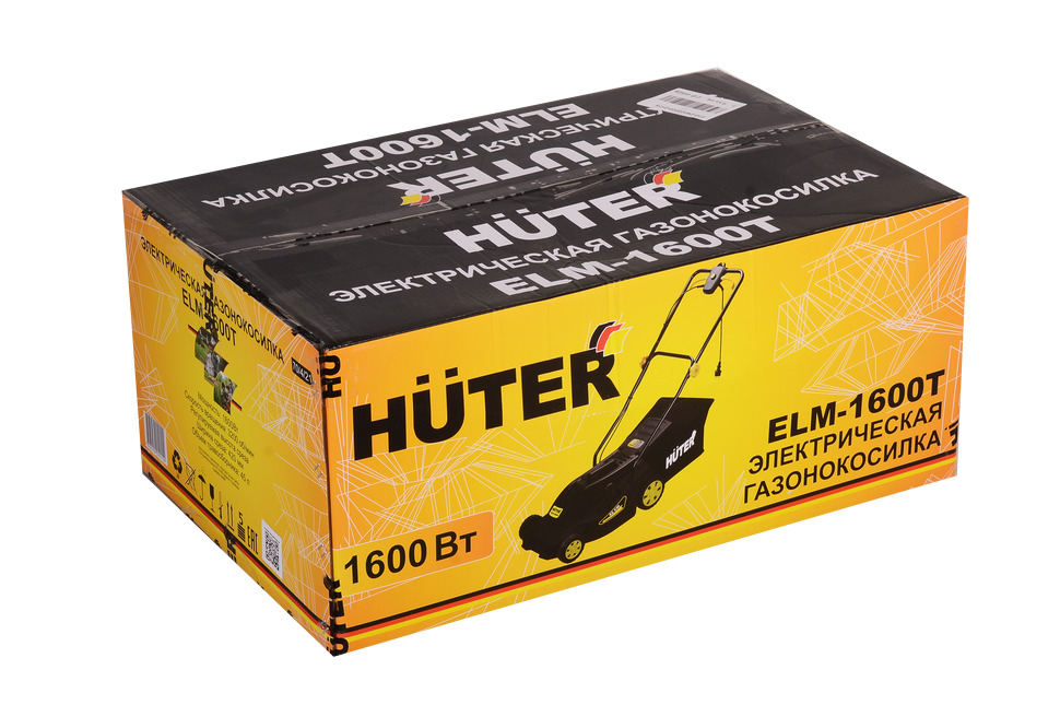 Электрическая газонокосилка Huter ELM-1600T