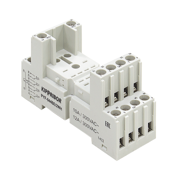 Колодка для реле PYF-044BE/2