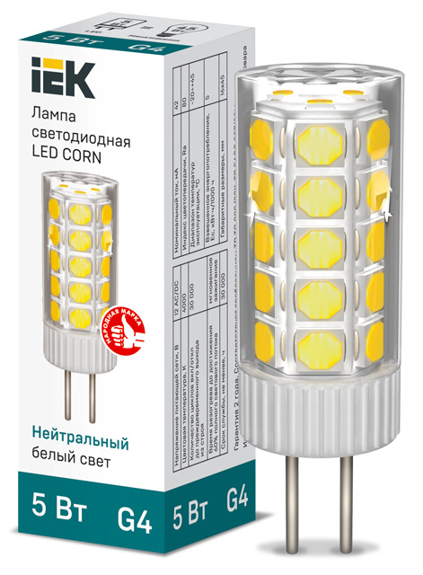 lampa-svetodiodnaya-corn-5vt-kapsulnaya-4000k-nejtr-bel-g4-12v-keramika-iek-lle-corn-5-012-40-g4