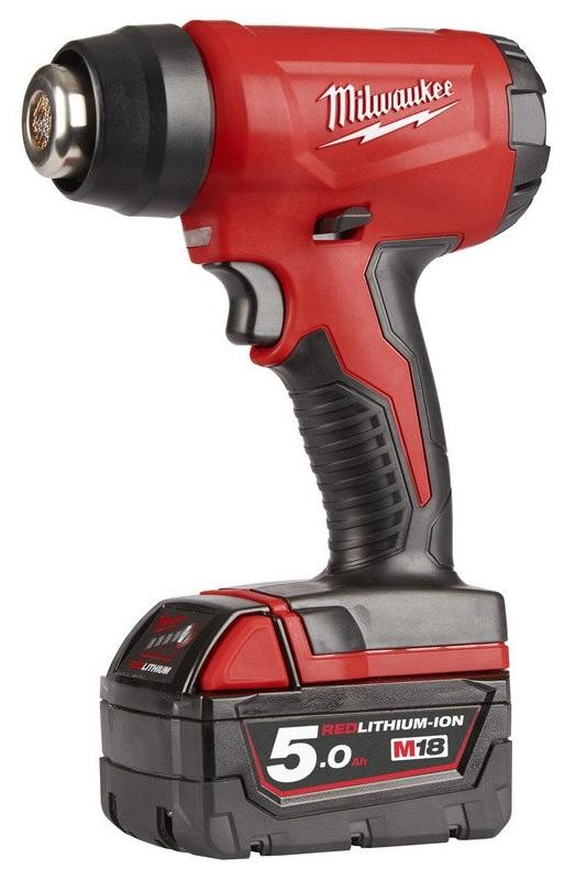 Фен технический компактный Milwaukee M18BHG-502C аккумулят.