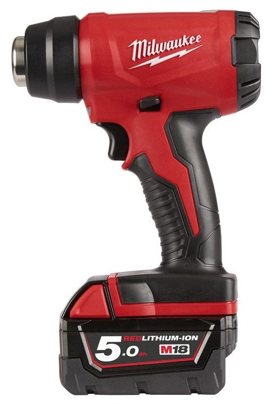 Фен технический компактный Milwaukee M18BHG-502C аккумулят.