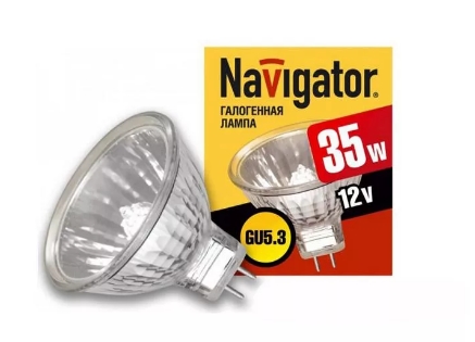 Лампа галогенная GU5.3 Navigator 12В 35Вт