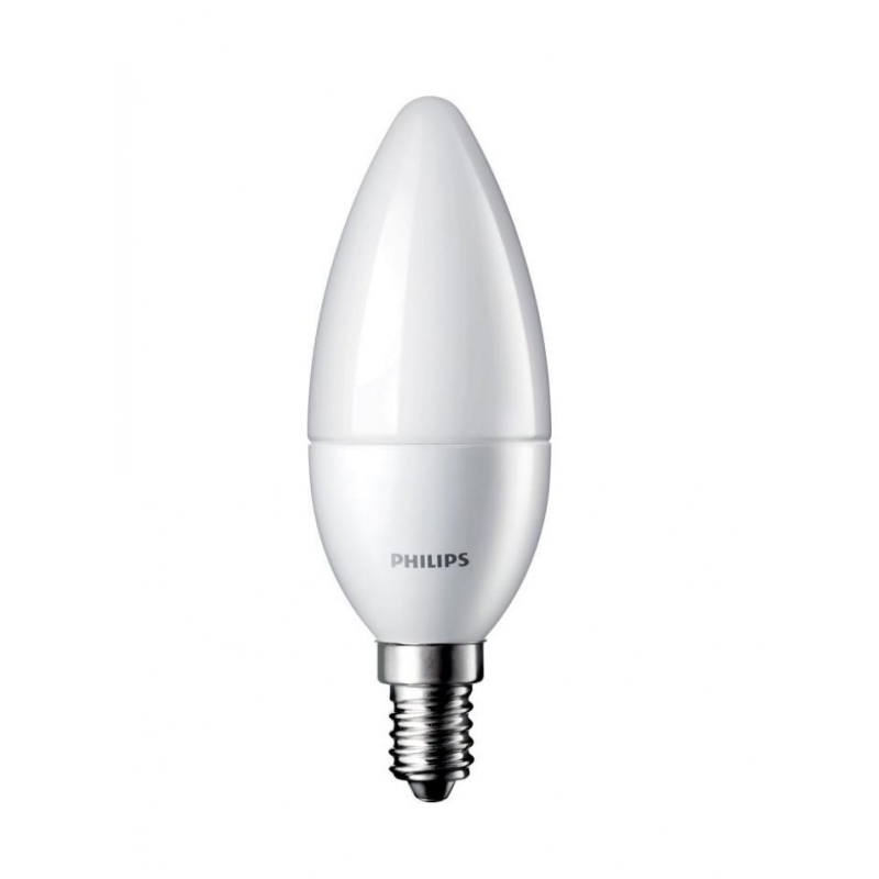 Лампа св/д свеча Е14 Philips Ecohome 6-60Вт B35NDFR RCA