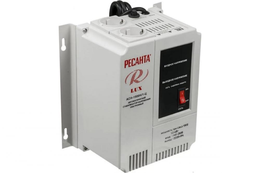 Стабилизатор Ресанта АСН-1500Н/1-Ц Lux