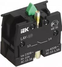 Блок контактный IEK 1р для LAY5