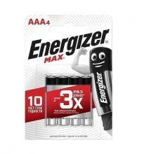 Элемент питания алкалиновый Energizer MAX LR03/286 BL4