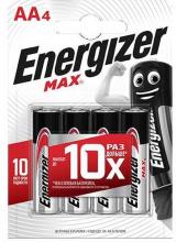 Элемент питания алкалиновый Energizer MAX LR6/316 BL4