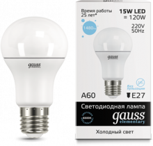 lampa-svetodiodnaya-lon-e27-gauss-a60-15vt-6500k-matovaya