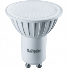 Лампа св/д GU10 Navigator NLL-PAR16 220В 5Вт 3000К