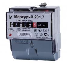 Счетчик Меркурий 201.7 однофазный однотарифный