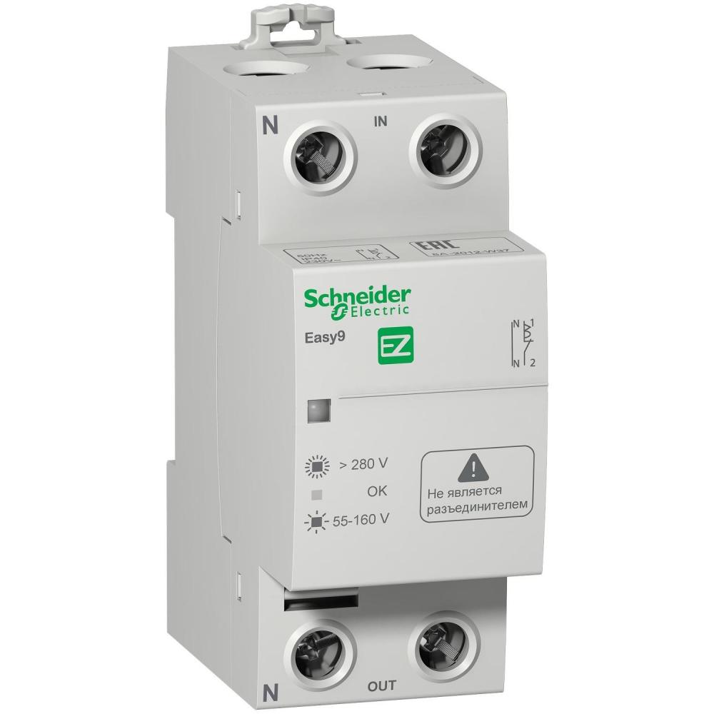 Реле напряжения Schneider Electric EASY9 1П+Н 40А 230В