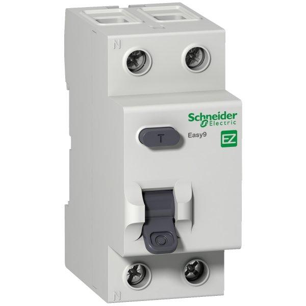 УЗО Schneider Electric 2п 63А 100мА хар. А Easy9