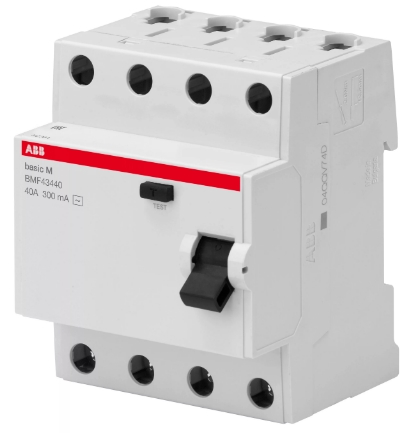 УЗО ABB Basic M 4п 40А 300мА (AC) BMF43440