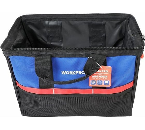 Сумка для инструмента WORKPRO 500D 445х290х320мм