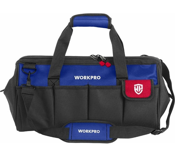 Сумка для инструмента WORKPRO 600D 350х190х220мм