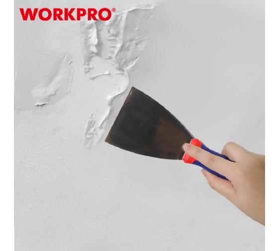 Шпатель гибкий WORKPRO WP321009 40мм нержавеющая сталь